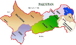 Map of Pakistan